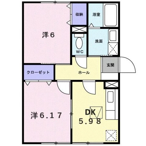 パルティーレの間取り