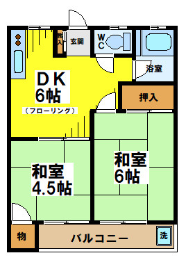 カーサキシの間取り