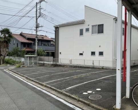 大野ハイツの駐車場