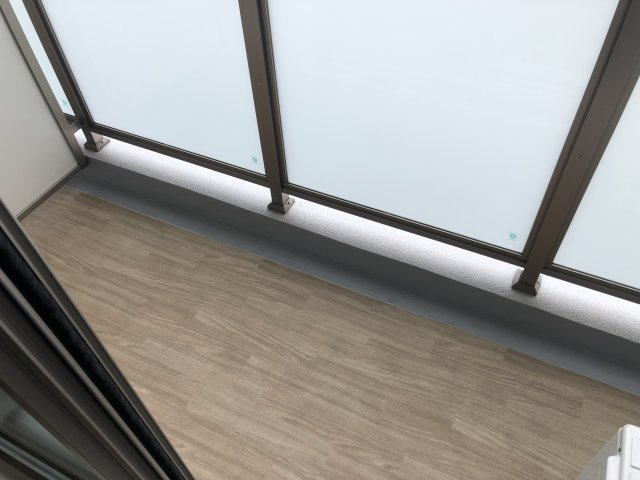 La Douceur新小岩のバルコニー