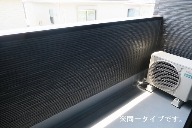 ヴェルデ・フレスコのバルコニー