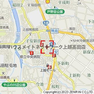 ロイヤルガーデン子安 Ｃの地図|位置図