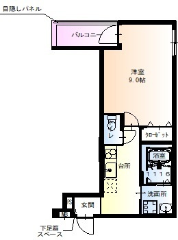 フジパレス長居公園の間取り|フジパレス長居公園