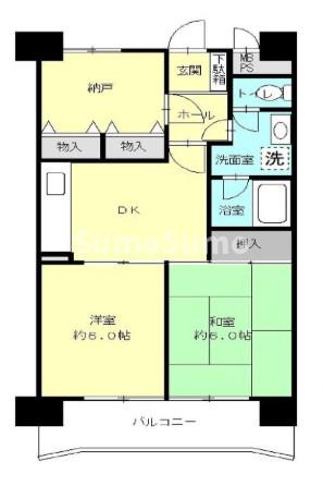 ヒルズ兵庫の間取り