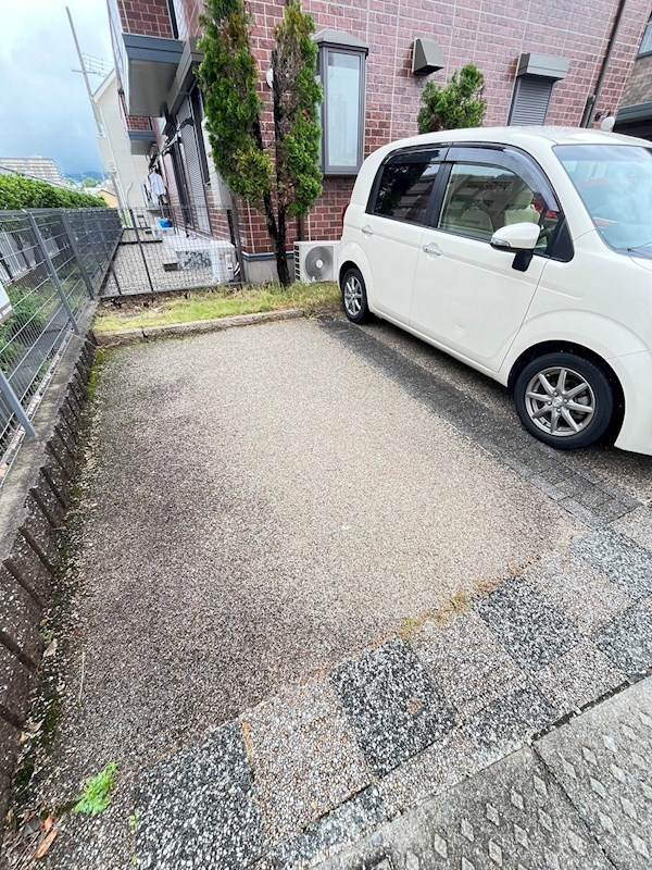 クラシコ段上の駐車場