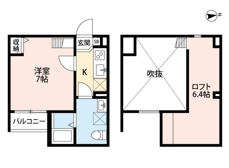 サンティエ園田の間取り