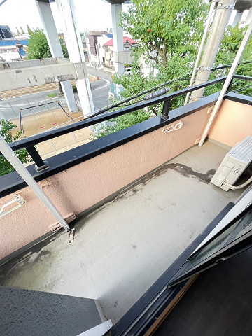 ドリームコート甲東園のバルコニー