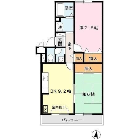 セルビシオ本山の間取り