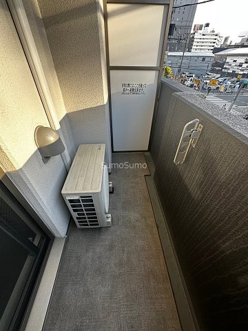 ミラージュパレス南堀江のバルコニー