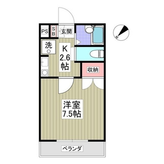 【間取り】 | シャトー一の沢