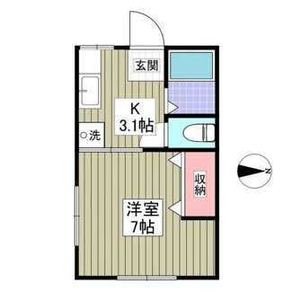 【間取り】 | プランドール鶴田　旧カーサー羽黒台