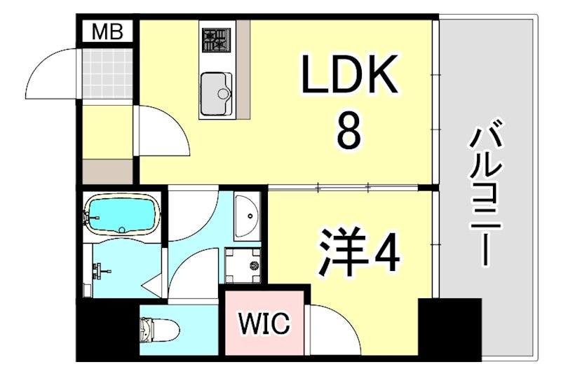 ブエナビスタ神戸イーストの間取り
