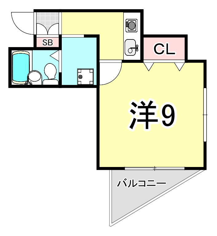 ベルメゾンの間取り