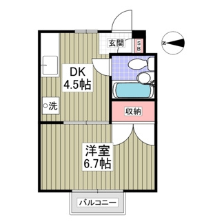 【間取り】 | ヴェールシフォン宇都宮