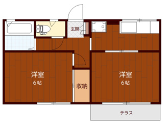 【間取り】 | コートビレッジ南宇都宮駅前