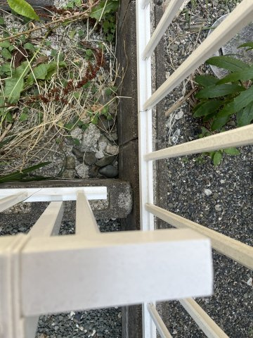 高島市新旭町藁園中古戸建のその他|境界