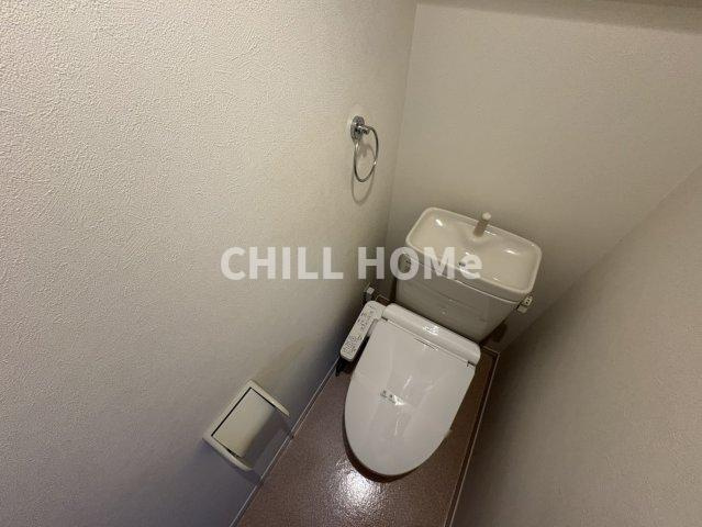 クラージュのトイレ|当社、チルホームのHPもご覧ください(^^)/物件情報多数♪