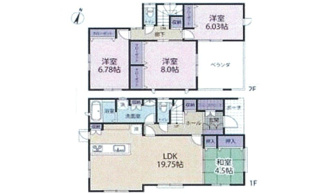 【間取り】 | ☆黒瀬町上保田　新規分譲☆
