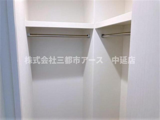 【収納】 | カーサ　ローレル | カーサ　ローレル　は三都市アース中延店へお任せください！　ご内覧可能なお部屋は物件現地お待ち合わせご案内可能です！
