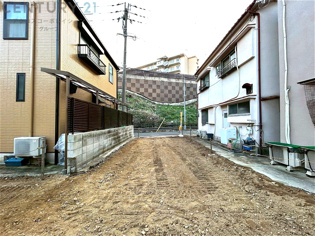 芦屋市朝日ヶ丘町建築条件付き売り土地の外観