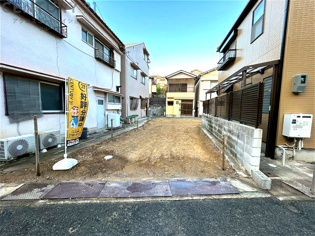 芦屋市朝日ヶ丘町建築条件付き売り土地の外観