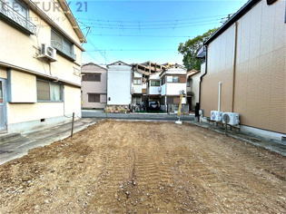 芦屋市朝日ヶ丘町建築条件付き売り土地の外観