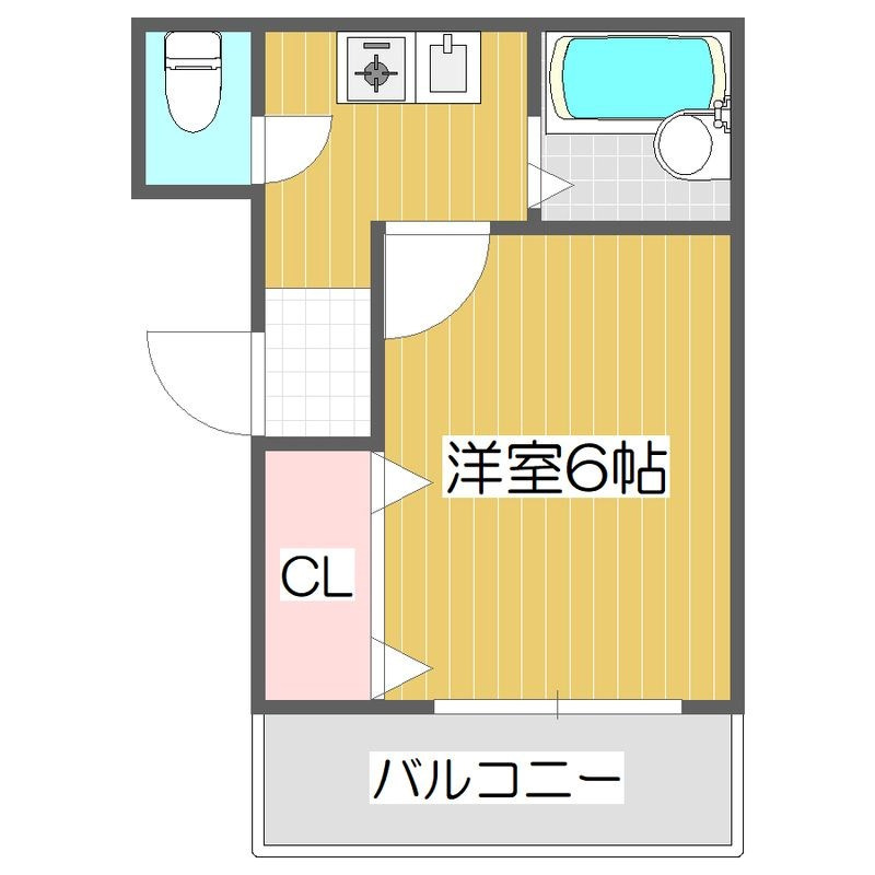 ブランドール本田の間取り