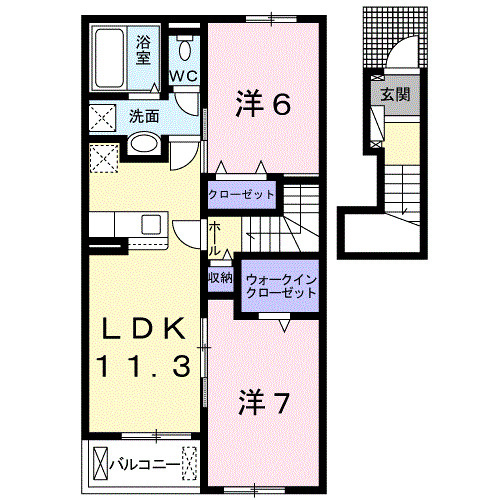 【間取り】 | ラペーシュ神田