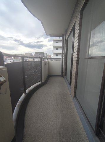 六甲パークランドのバルコニー