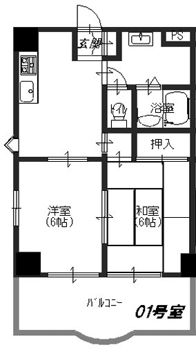 六甲パークランドの間取り