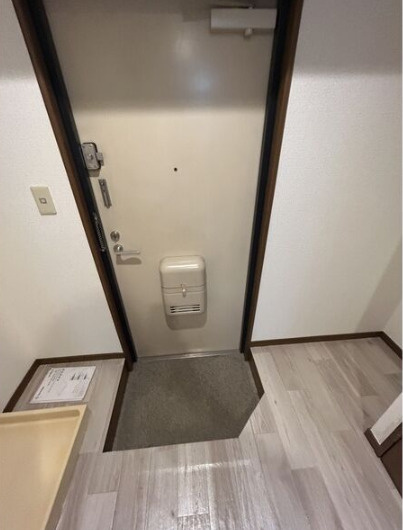 ヴィレッジリバー千日前の玄関