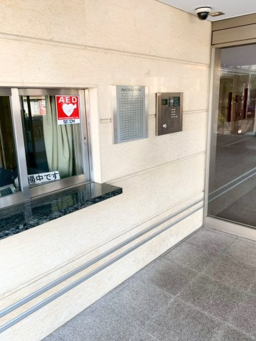 グランイーグル多摩川アリビオのエントランス|グランイーグル多摩川アリビオ：オートロック付きマンションです！
