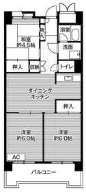 ビレッジハウス品川八潮タワー１号棟の間取り