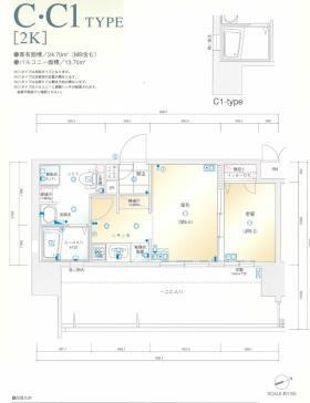グランフォーレ箱崎アネックスの間取り