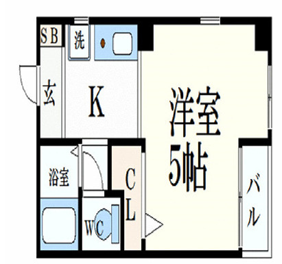 良友ハイツの間取り