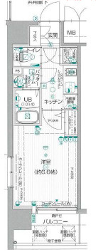 エスリード江戸堀の間取り