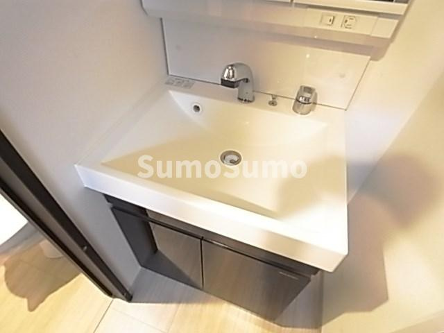 エステムコート神戸ハーバーランド前Ⅶレーベルの洗面所