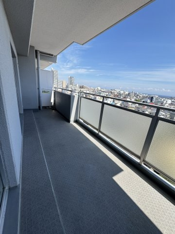 コーポサンルーツⅡのバルコニー