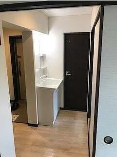 渦ヶ森コーポ１８号棟の洗面所