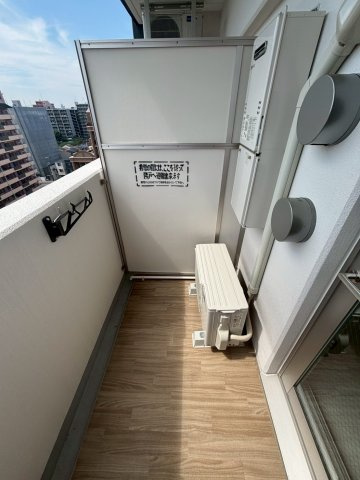 アドバンス難波南ワイズのバルコニー