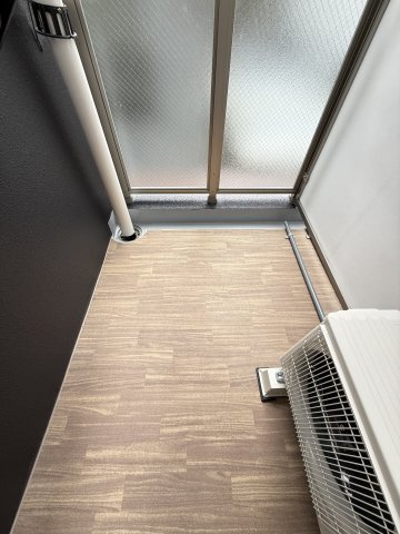セレニテ谷町四丁目アリエのバルコニー