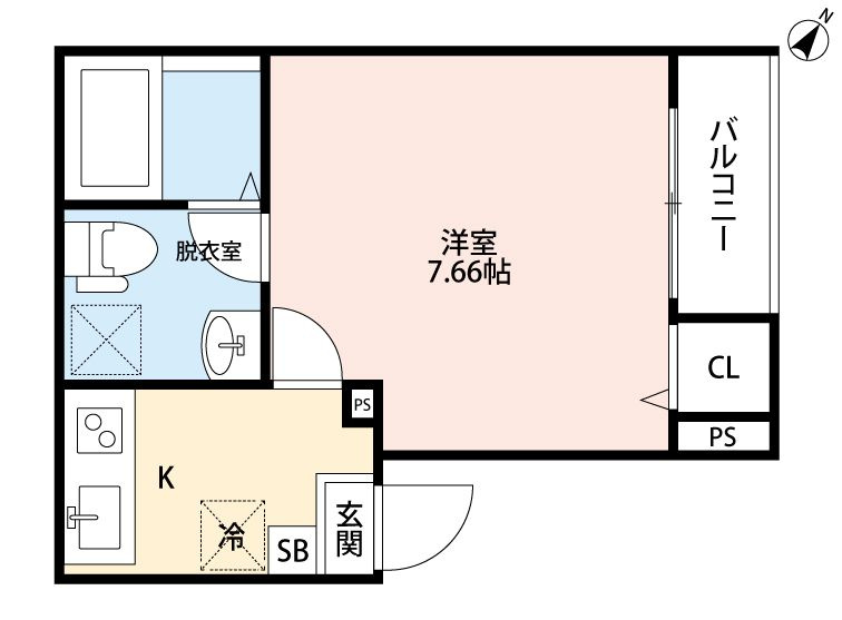レユシット草加の間取り