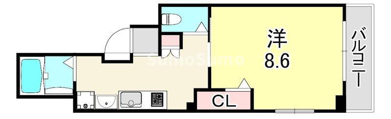琴マンションの間取り