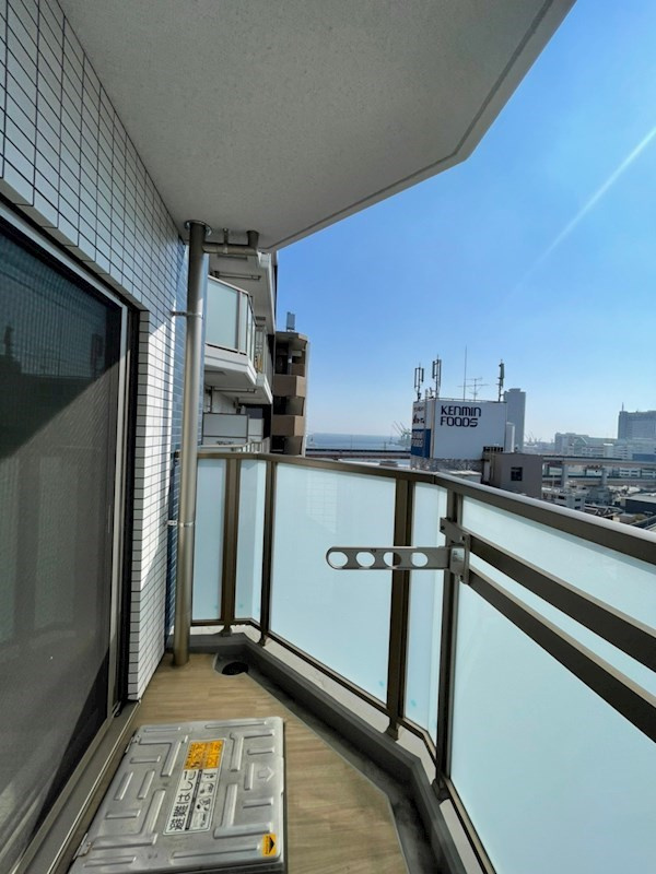 プレサンス神戸元町ミューズのバルコニー