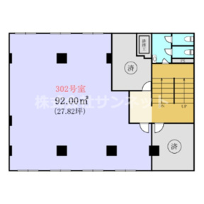 【間取り】 | 銀座新星ビル