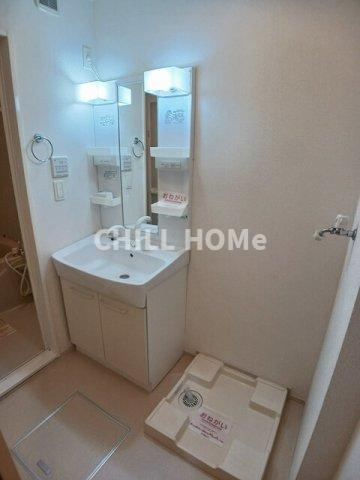 フリーデ田園の洗面所|当社、チルホームのHPもご覧ください(^^)/物件情報多数♪