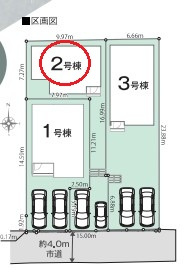 【区画図】 | リナージュ京都市伏見区向島庚申町０１期 | 区画図