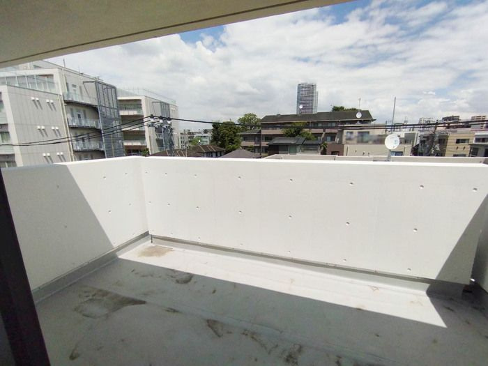 グランテージ西小山のバルコニー