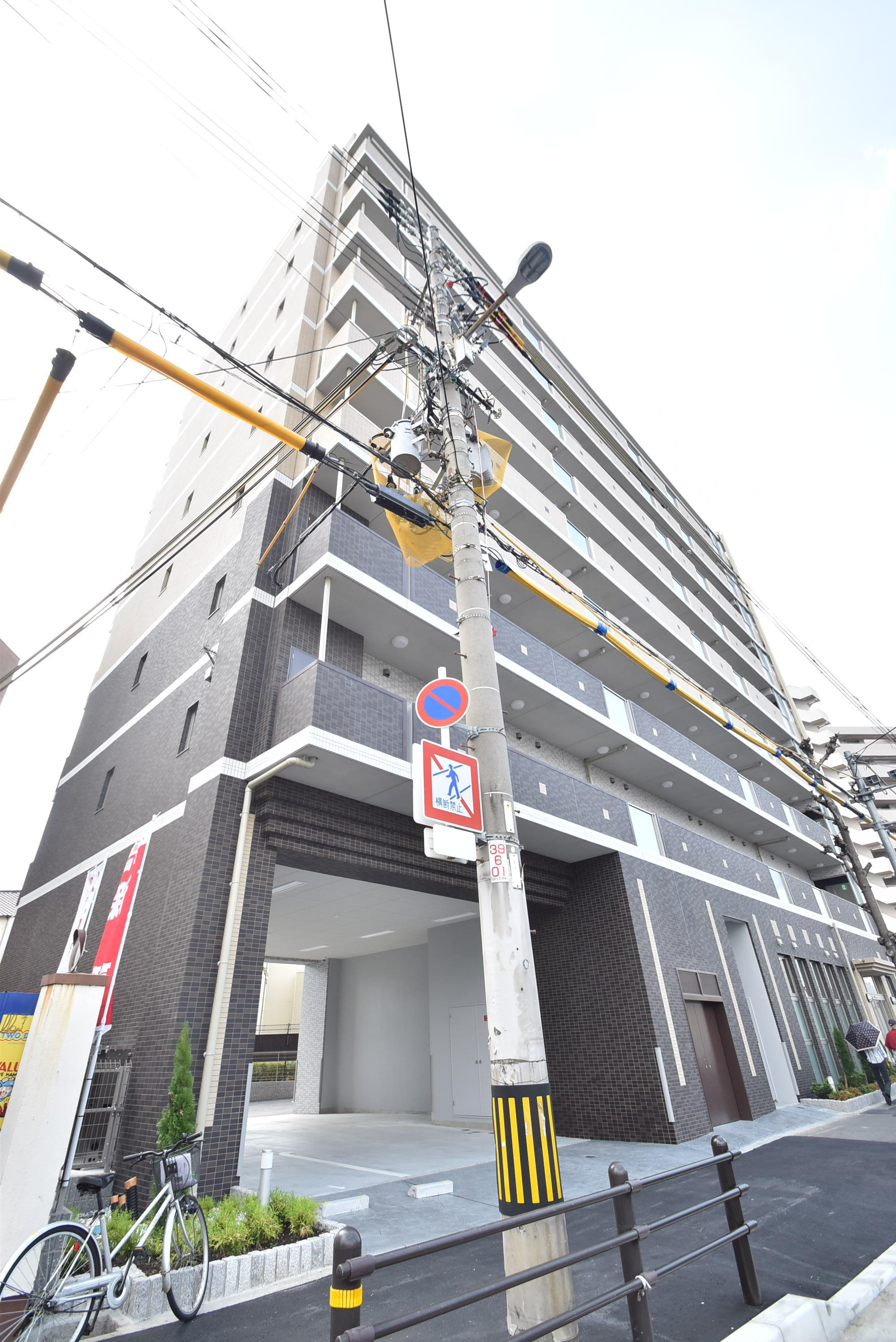 大阪市城東区蒲生２丁目の賃貸マンションの外観