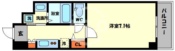 コスモプレミアムベイ大阪の間取り|コスモプレミアムベイ大阪　間取り